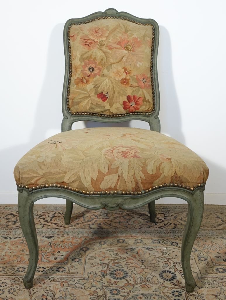 Paire de chaises d'époque Louis XV-photo-3