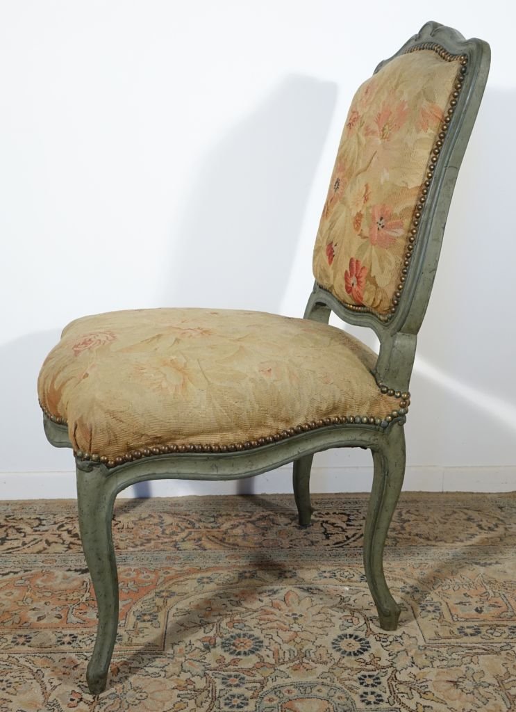 Paire de chaises d'époque Louis XV-photo-3