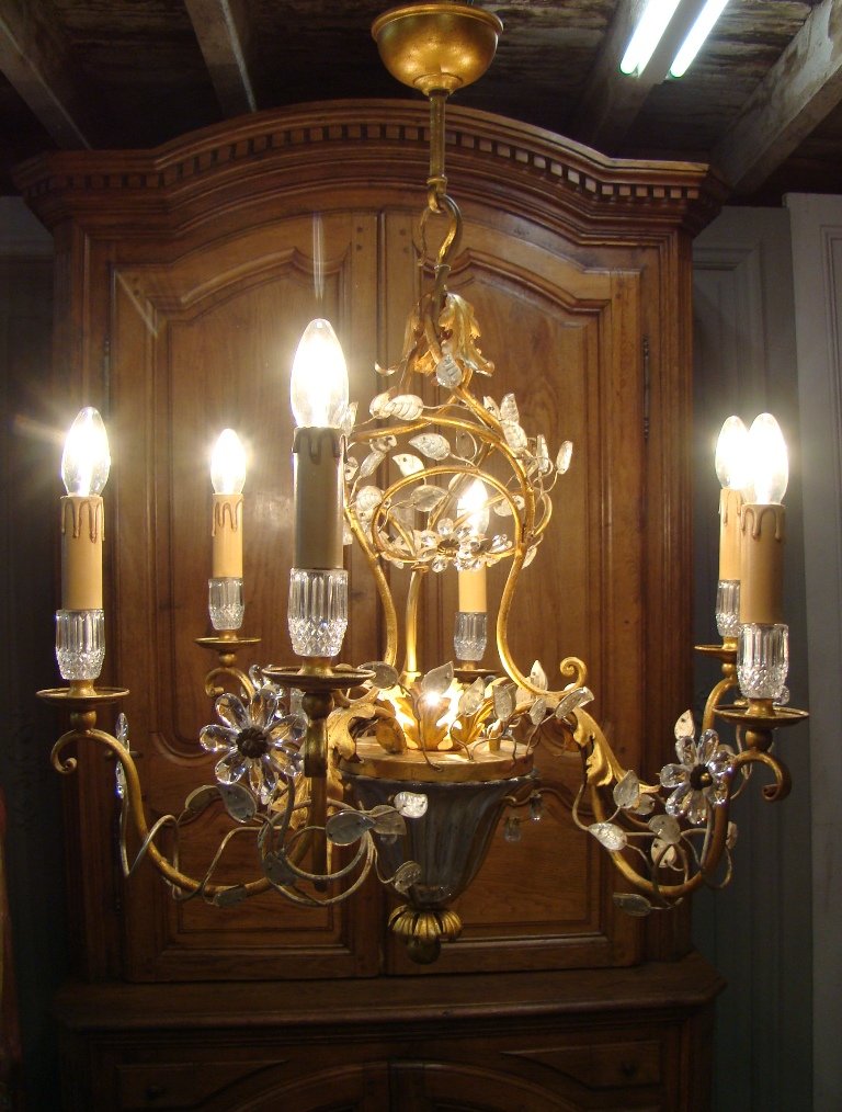 Maison Baguès Seven-light Chandelier