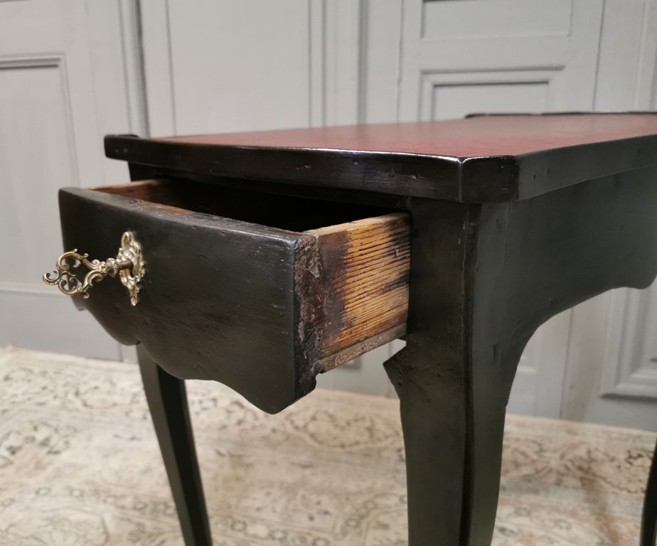 Black Louis XV Period Writing Table-photo-5