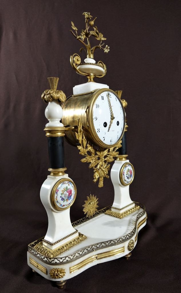 Louis XVI Period Clock. Late 18th Century.-photo-3