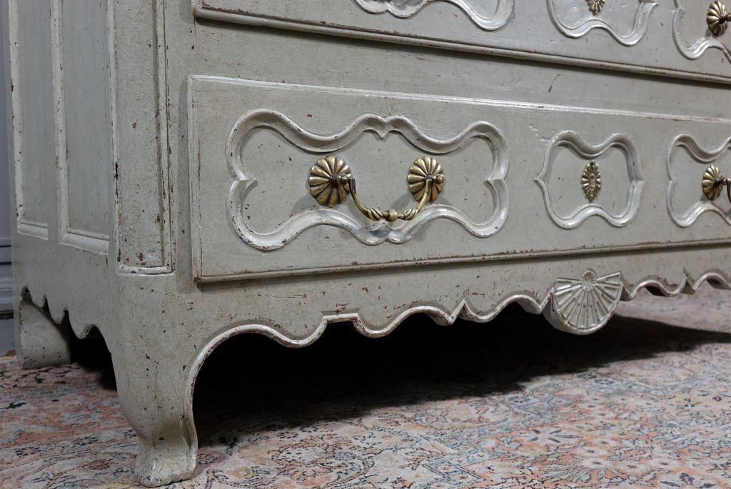 Rare Commode - Buffet D’époque Louis XV-photo-7