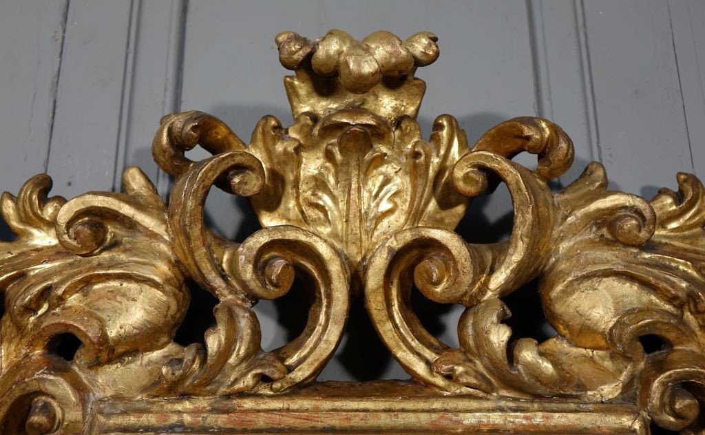 Miroir Italien d'époque Louis XIV-photo-6