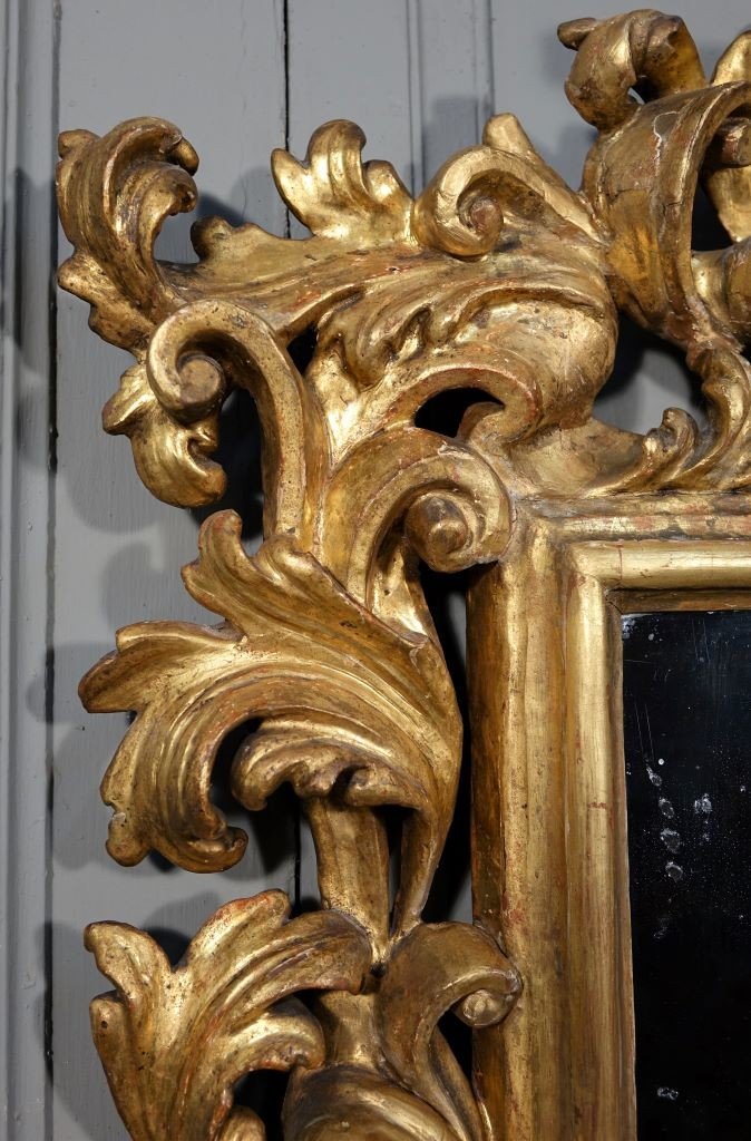 Miroir Italien d'époque Louis XIV-photo-7