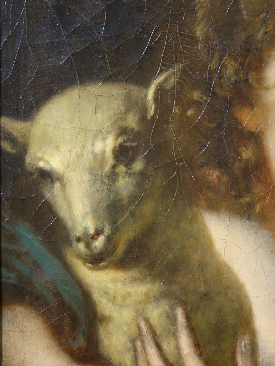 Oil On Canvas Early Nineteenth - Follower Of Jb Greuze-photo-6