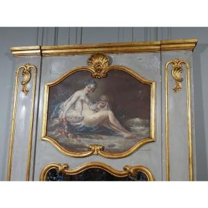Trumeau Painting Leda And The Swan