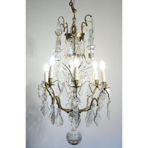 Late 18th-century Gilded Bronze Chandelier