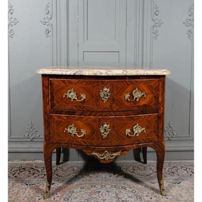 Louis XV Period Chest Of Drawers Stamped J. Tuart