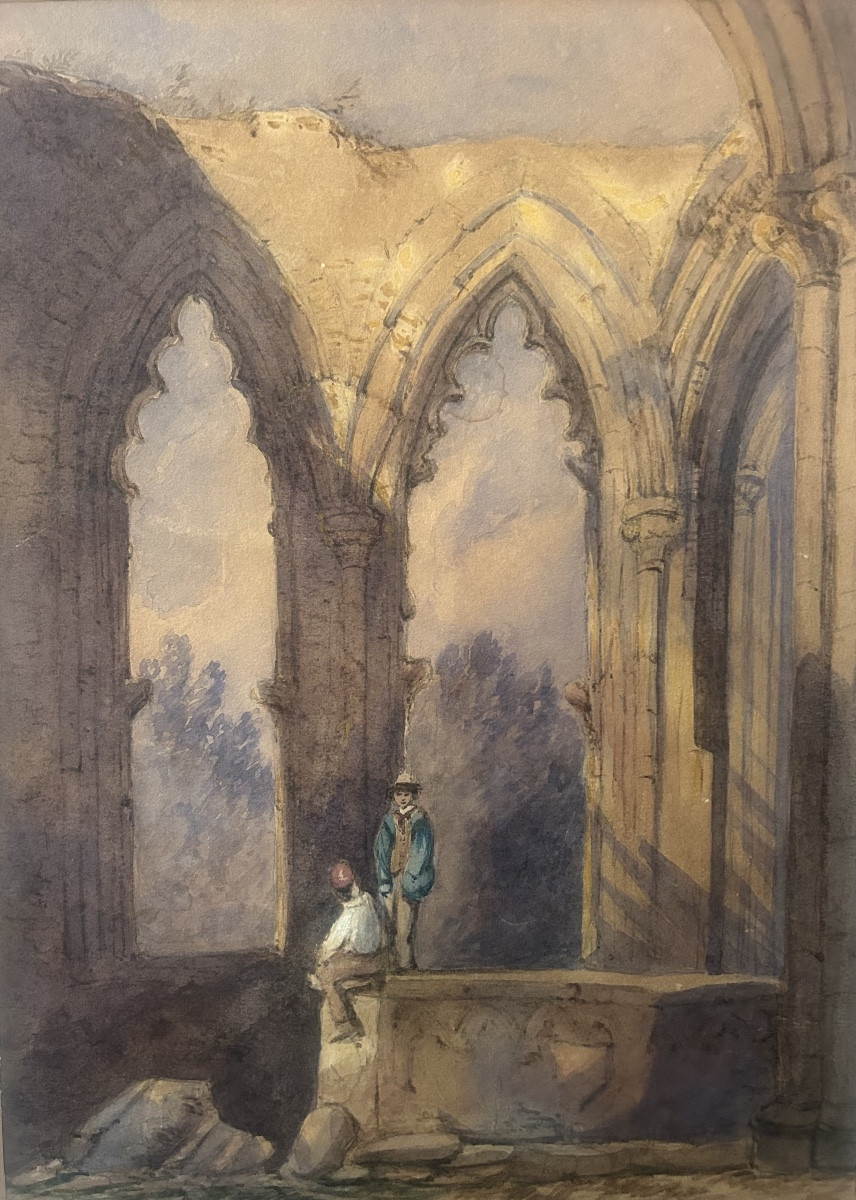 Meeting In Gothic Ruins