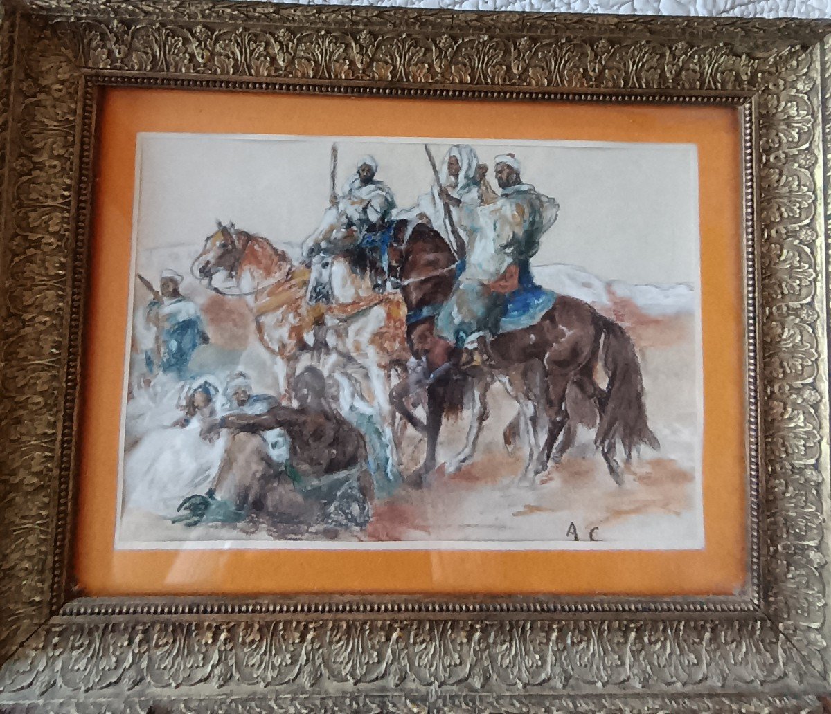 Cavaliers Arabes, Alfred Chataud(1833-1908