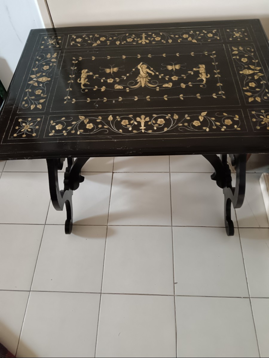 19th Century Mid-century Table, Italy, Lombardy