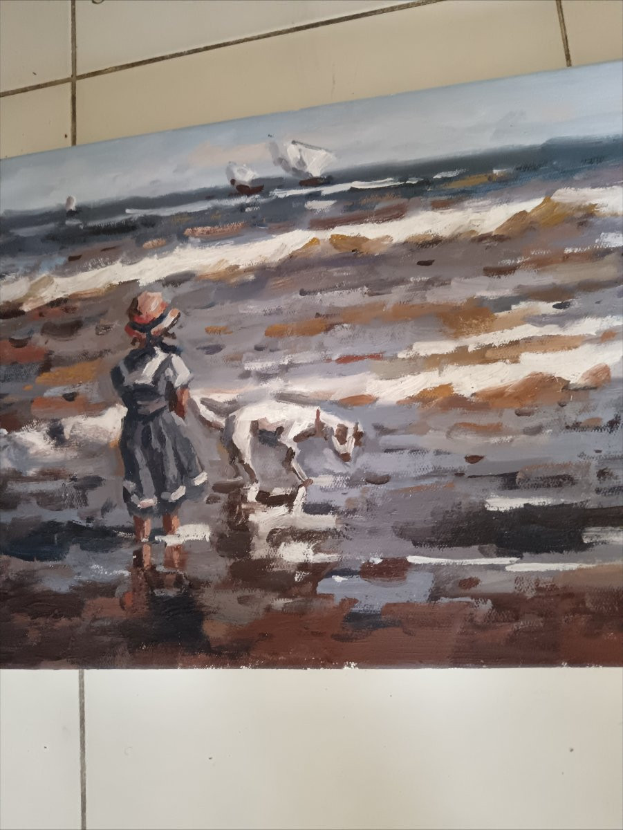 Promenade sur la plage XXe-photo-3