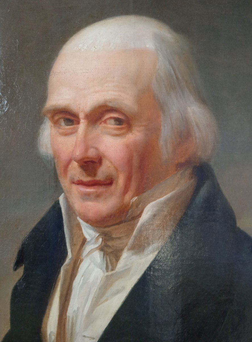 Portrait Of Man With Book 19th-photo-4