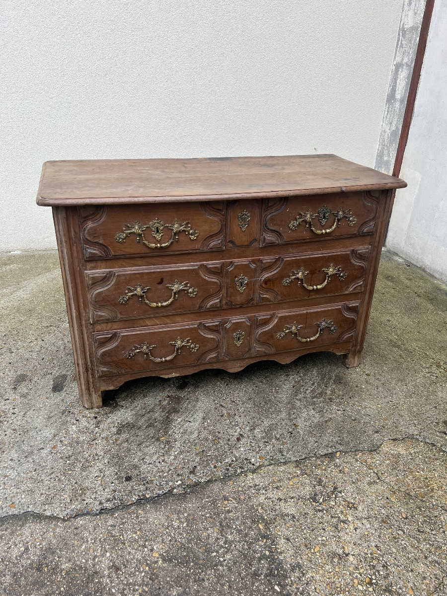 Commode parisienne en noyer 