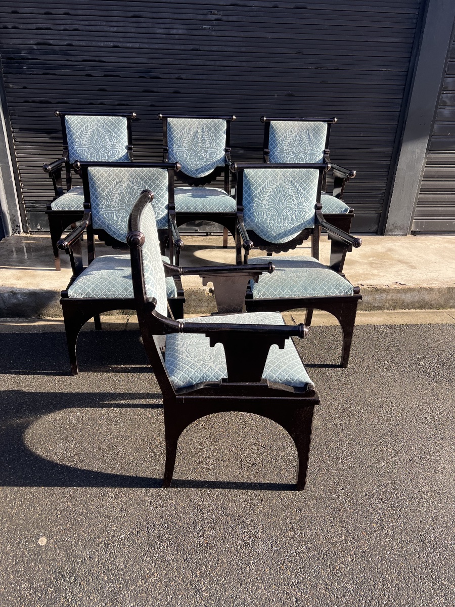 6 Jacques Garcia Armchairs -photo-2