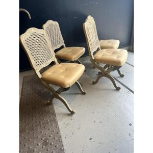 4 chaises pliantes 