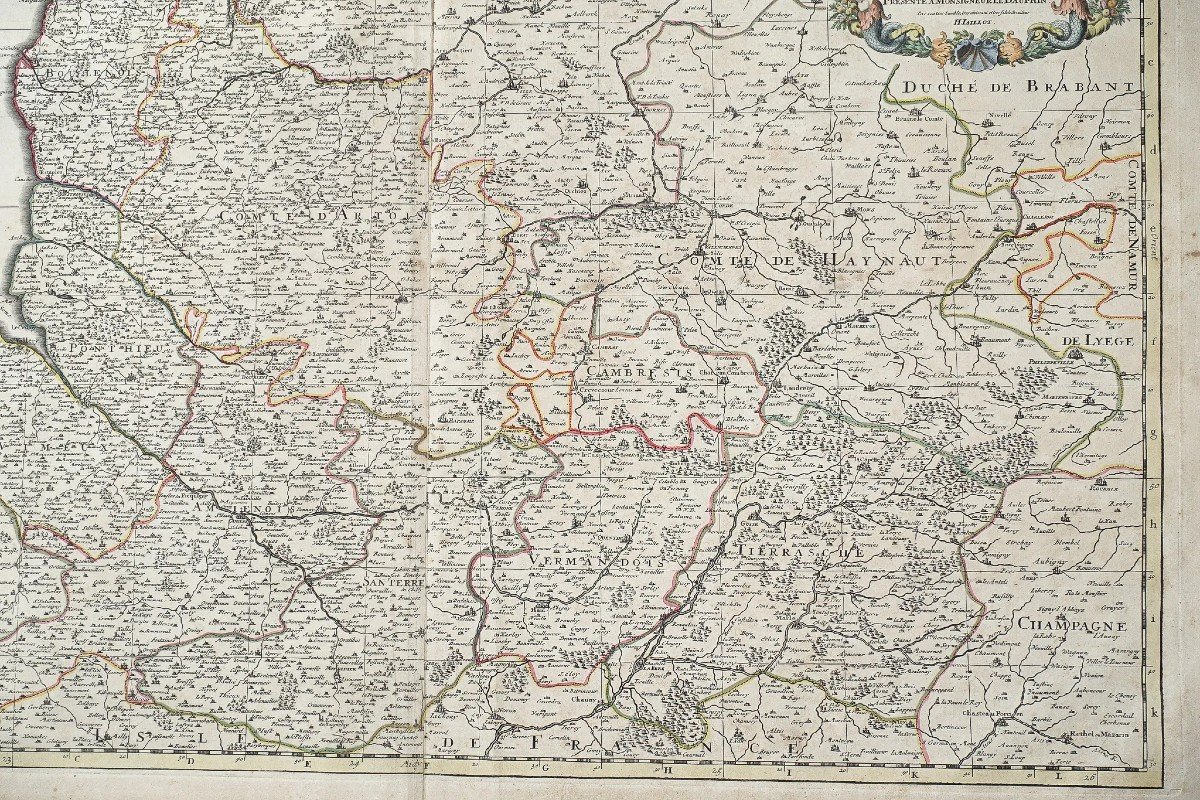 Geographical Map Of Picardy – Artois-photo-3