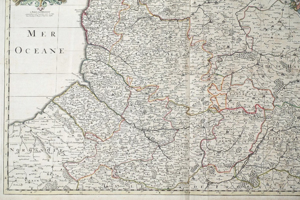 Geographical Map Of Picardy – Artois-photo-4