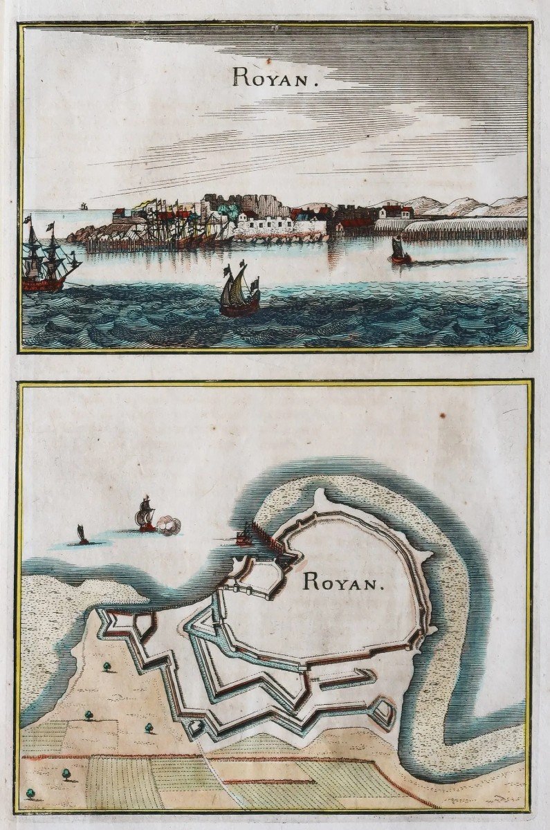 Gravure ancienne de Royan