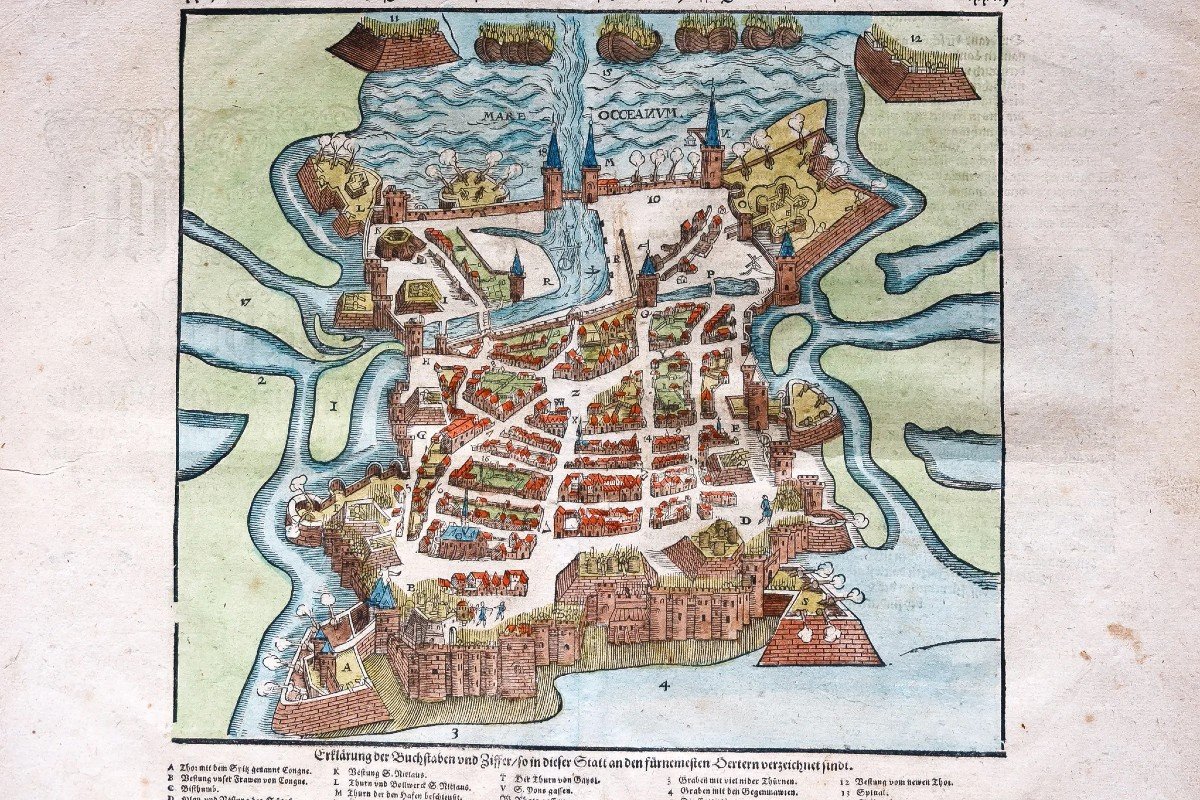 Plan Ancien De La Rochelle-photo-3
