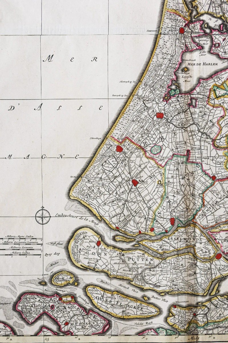 Old Geographical Map – Holland-photo-4