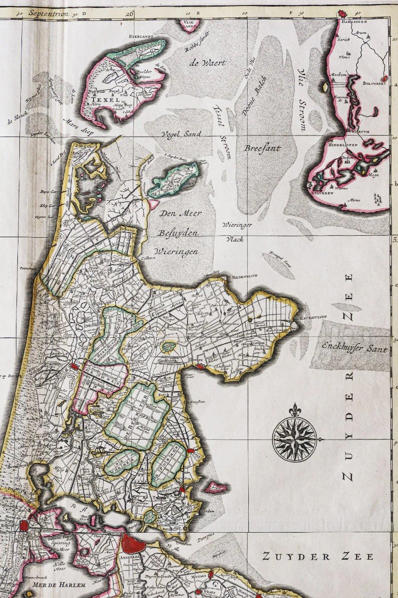 Old Geographical Map – Holland-photo-1