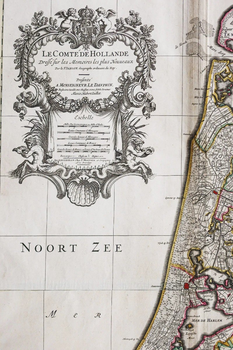 Old Geographical Map – Holland-photo-2