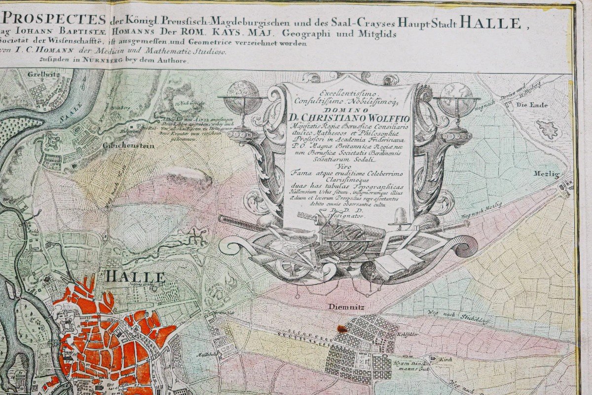 Plan Ancien De Halle – Allemagne-photo-1