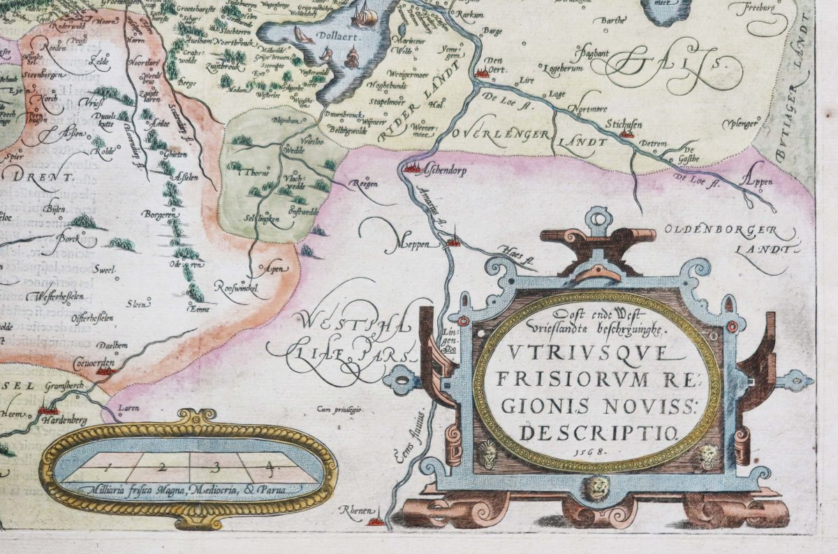 Old Geographic Map – Holland-photo-4
