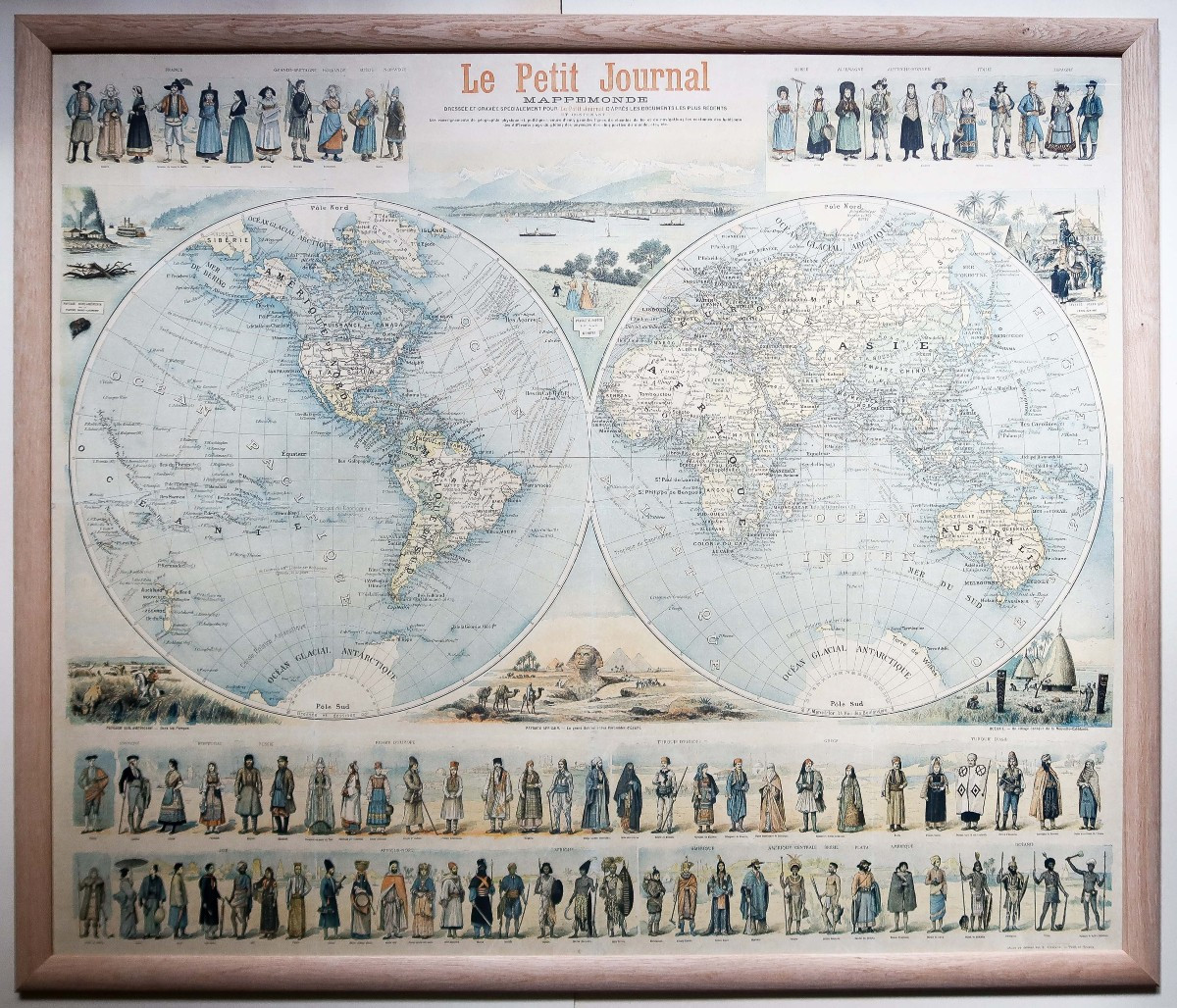 Old World Map – Old Wall Map