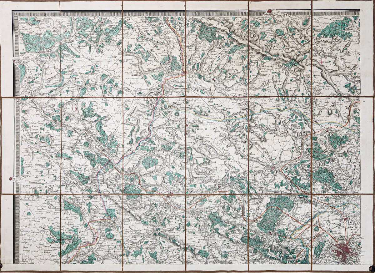 Cartes Anciennes de Paris et sa banlieue-photo-2