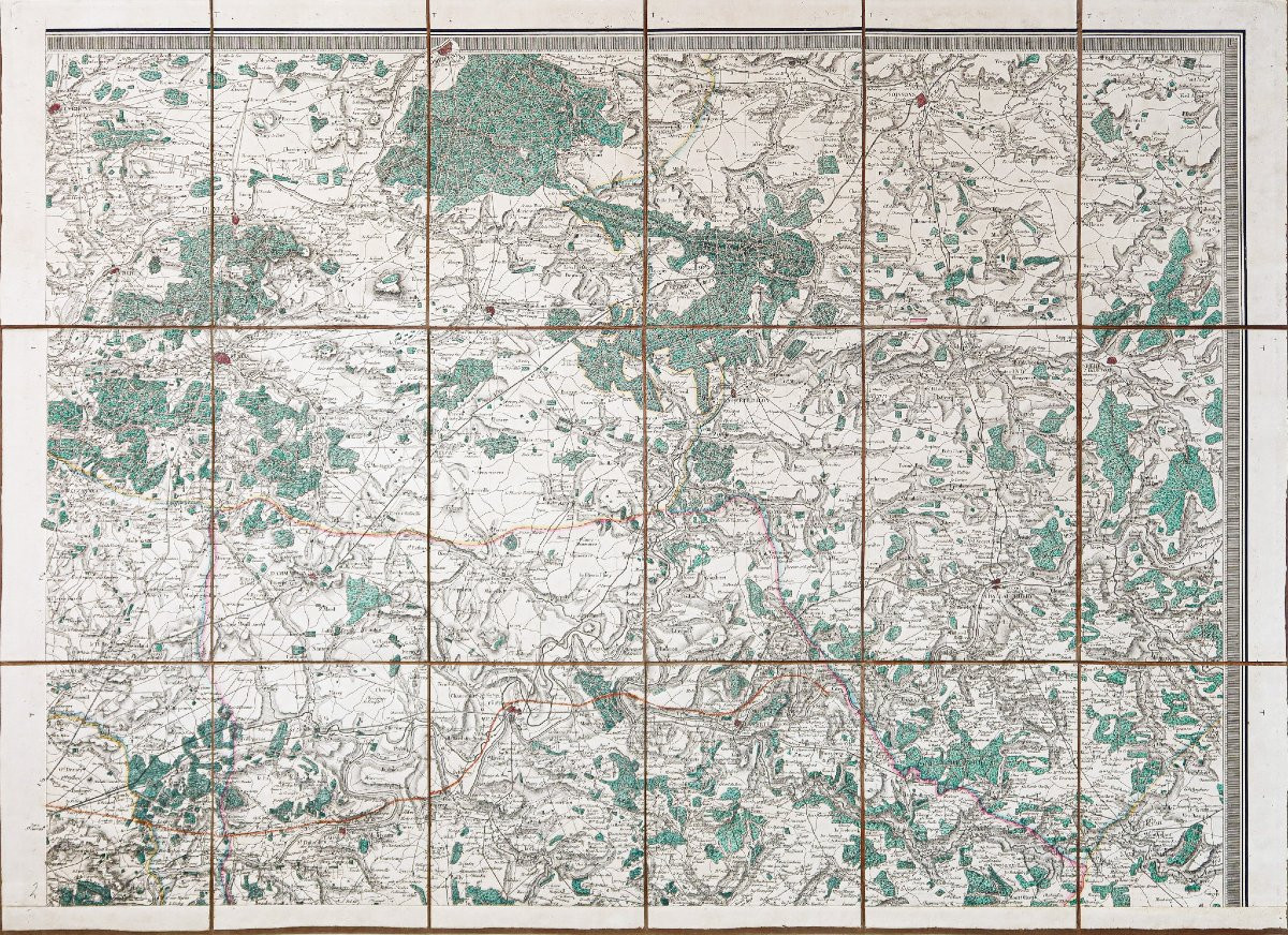 Cartes Anciennes de Paris et sa banlieue-photo-4