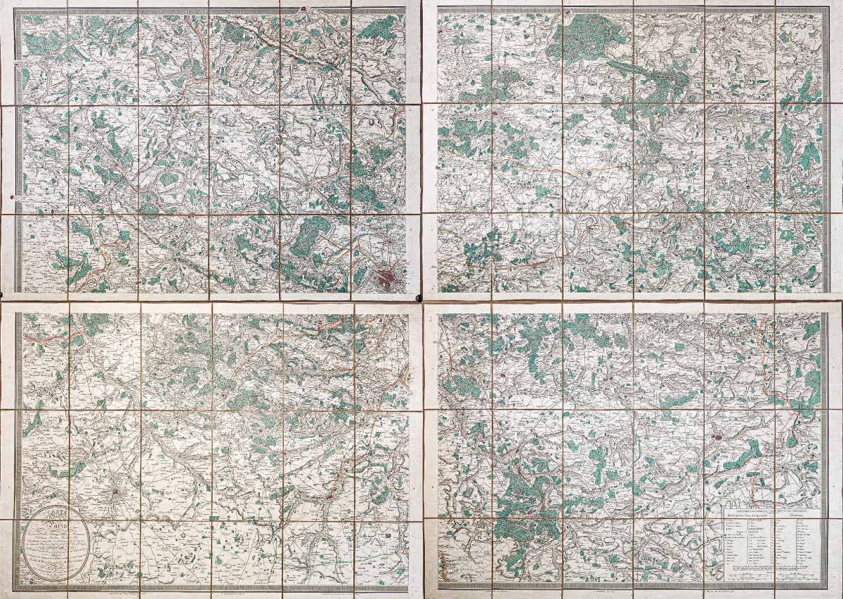 Cartes Anciennes de Paris et sa banlieue