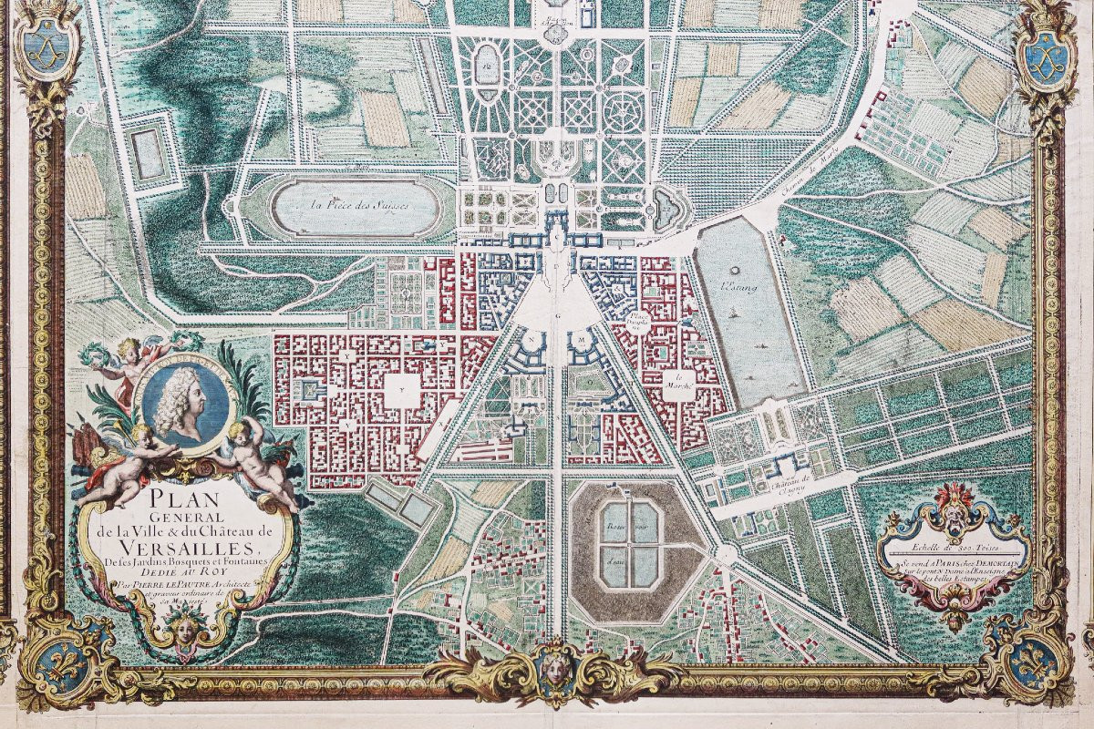 Plan monumental de Versailles-photo-2