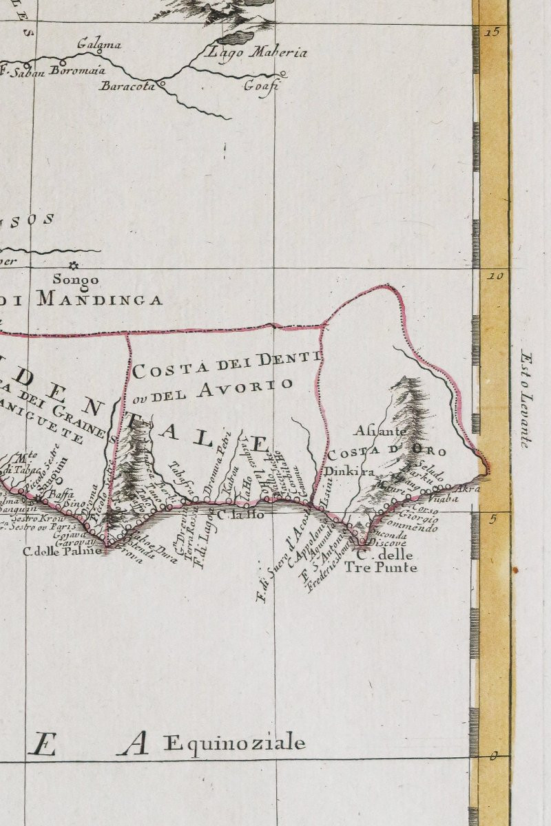 Carte ancienne de l’Afrique de l’Ouest - sénégal-photo-4