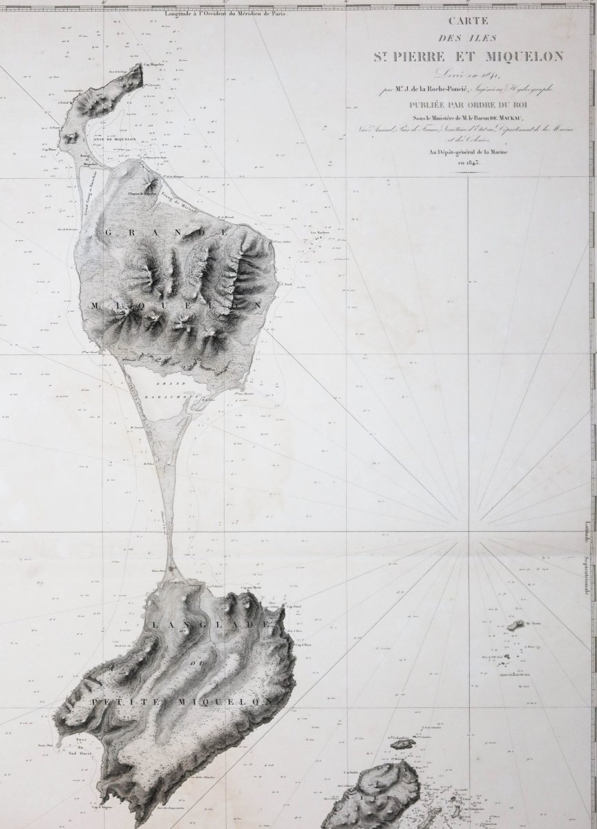 Carte marine de Saint Pierre et Miquelon-photo-3