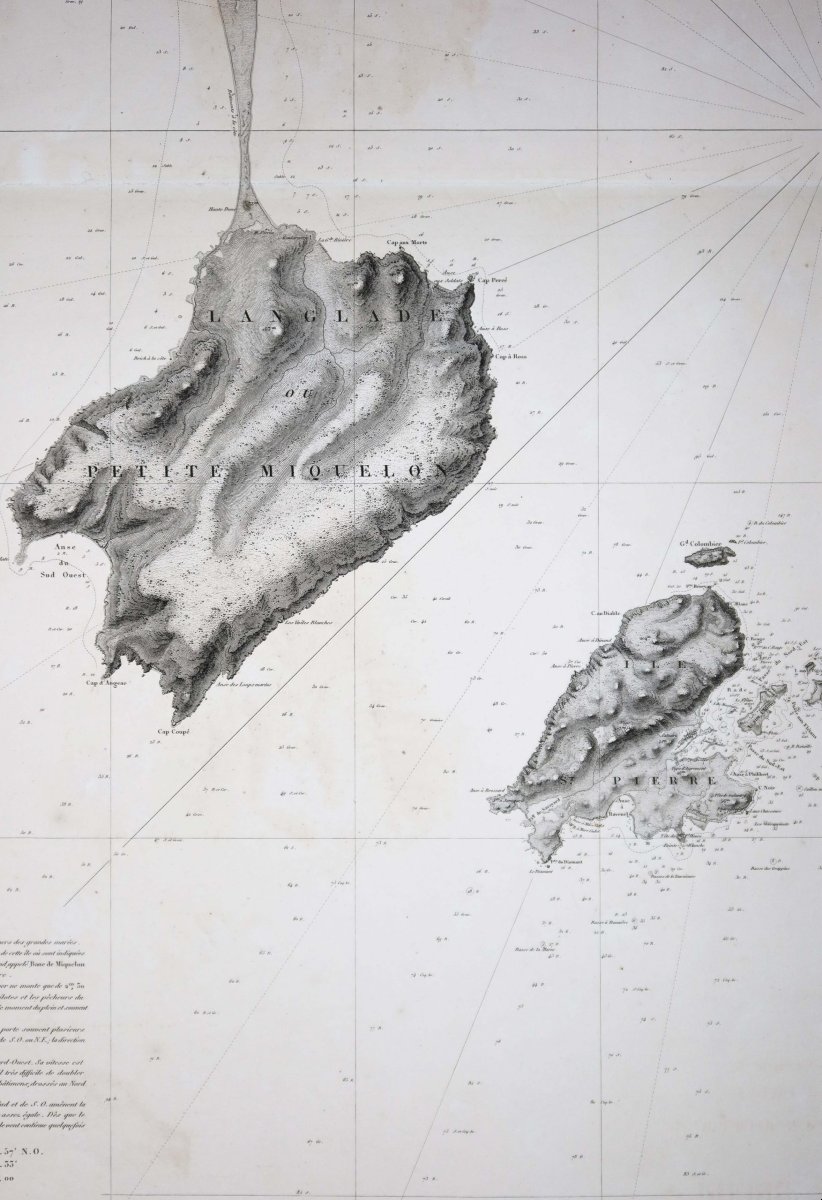 Carte marine de Saint Pierre et Miquelon-photo-4
