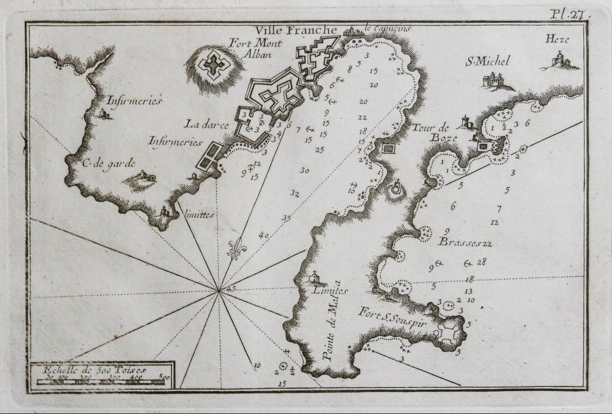 Carte marine de Saint-Jean-Cap-Ferrat