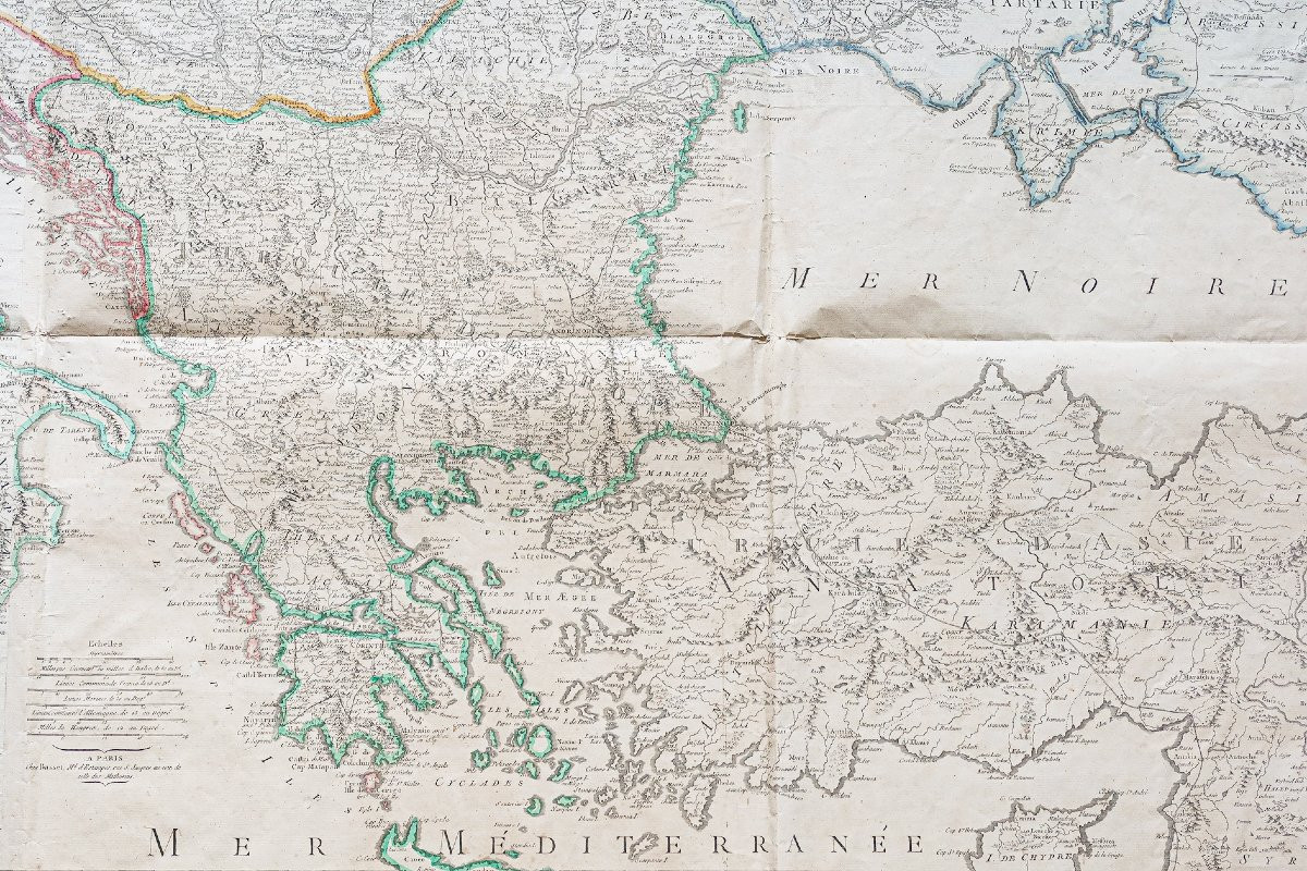 Carte ancienne du théâtre des Guerres-photo-4