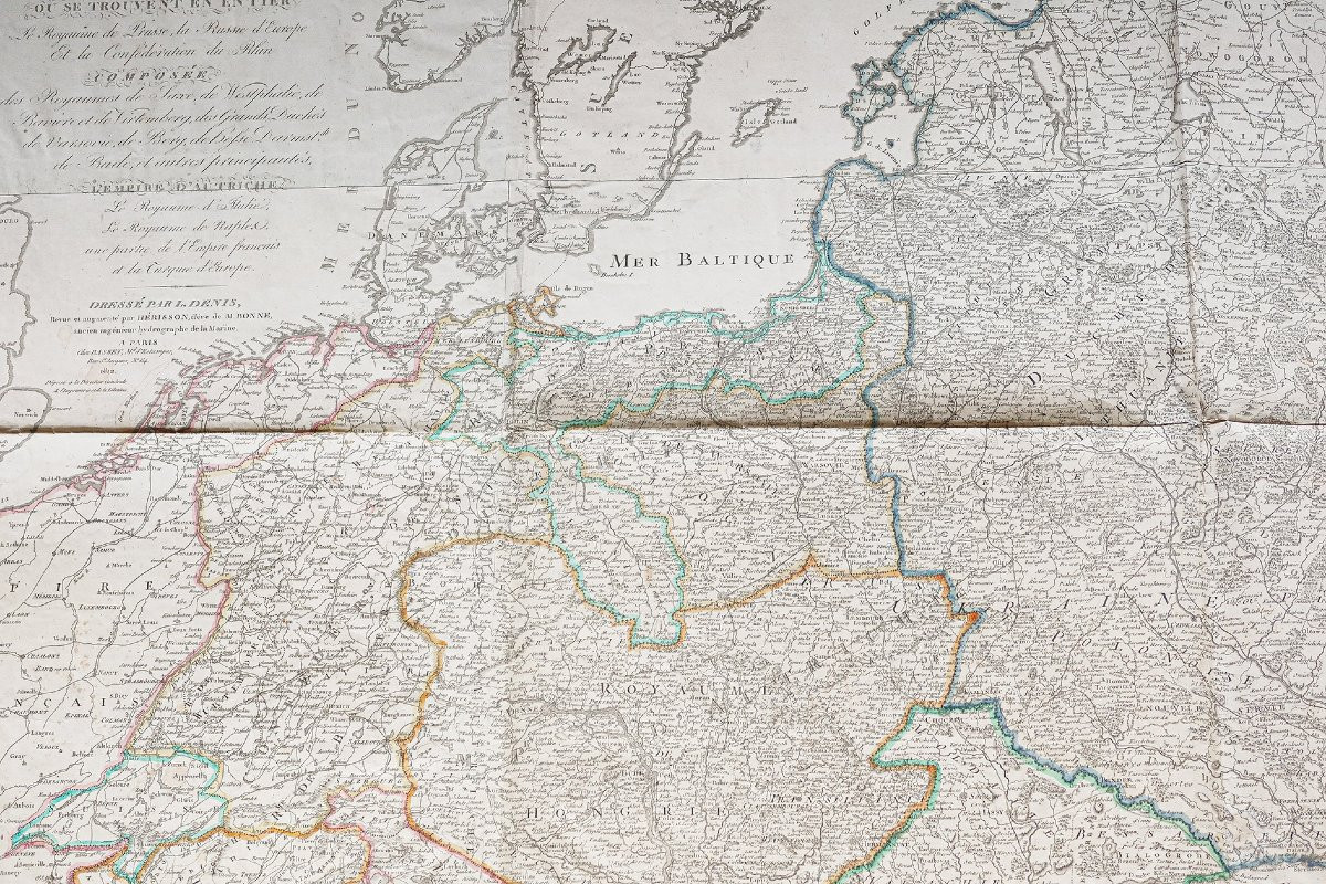 Carte ancienne du théâtre des Guerres-photo-3