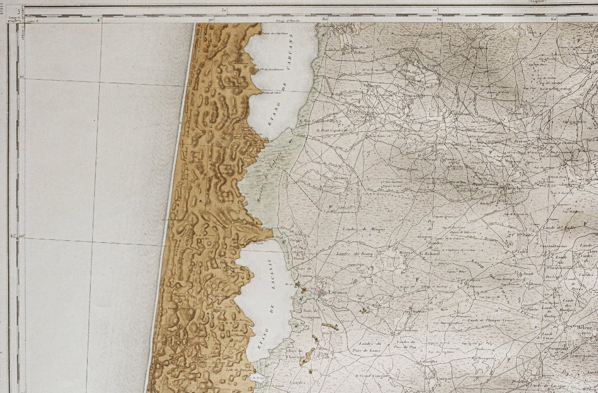 Geological Map Of The Area Around Bordeaux-photo-2