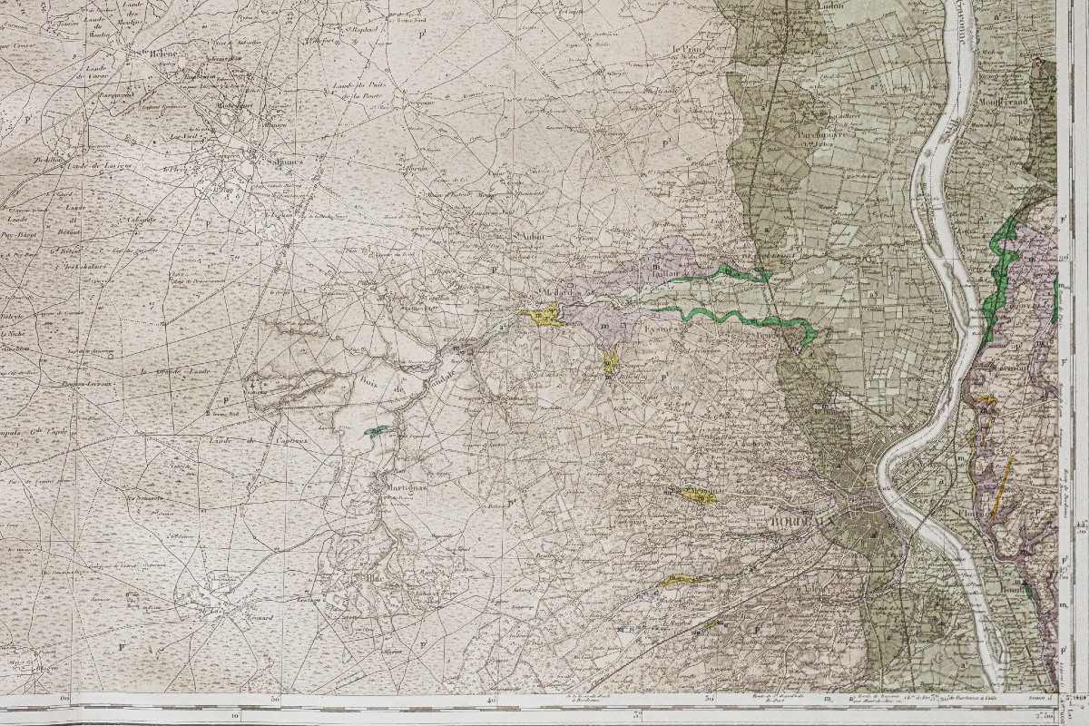 Geological Map Of The Area Around Bordeaux-photo-1