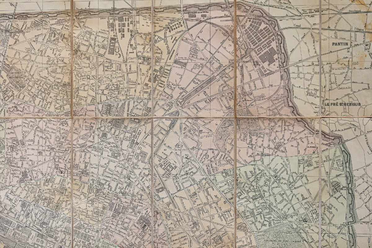 Large Map Of Paris-photo-2