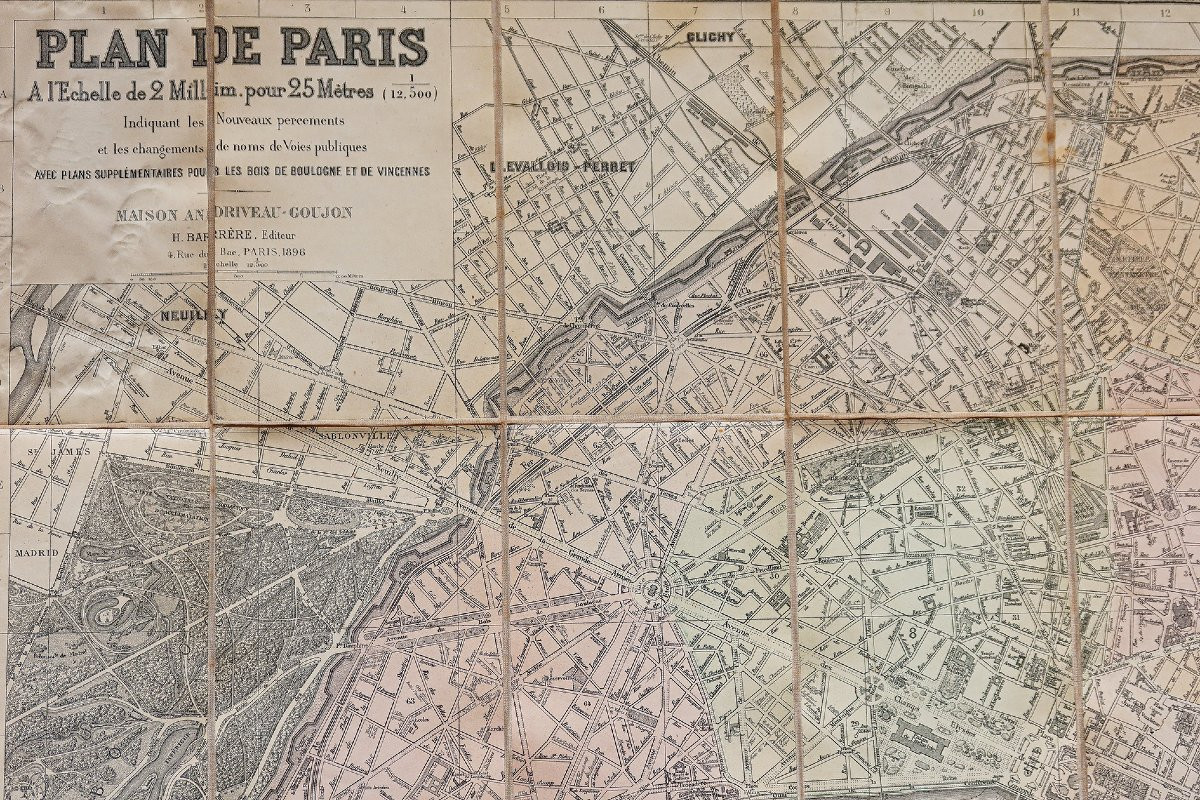 Large Map Of Paris-photo-4