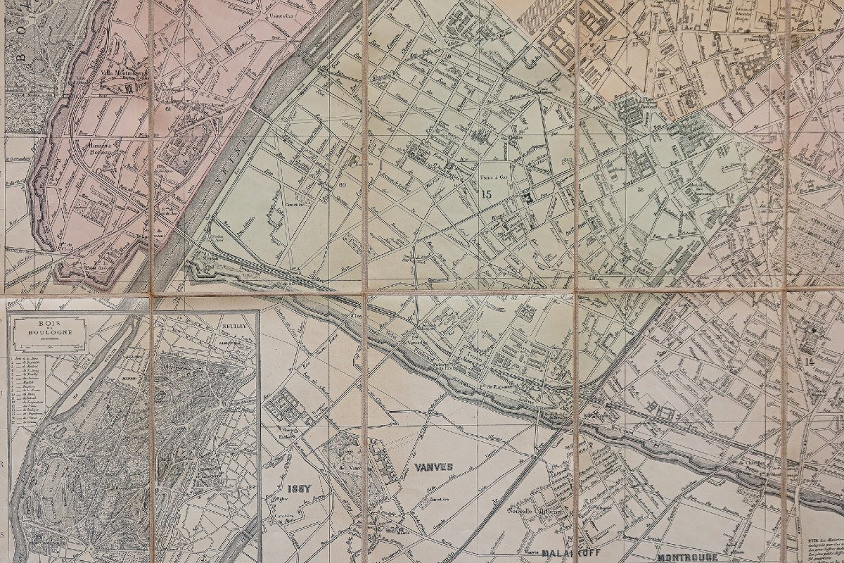 Large Map Of Paris-photo-3