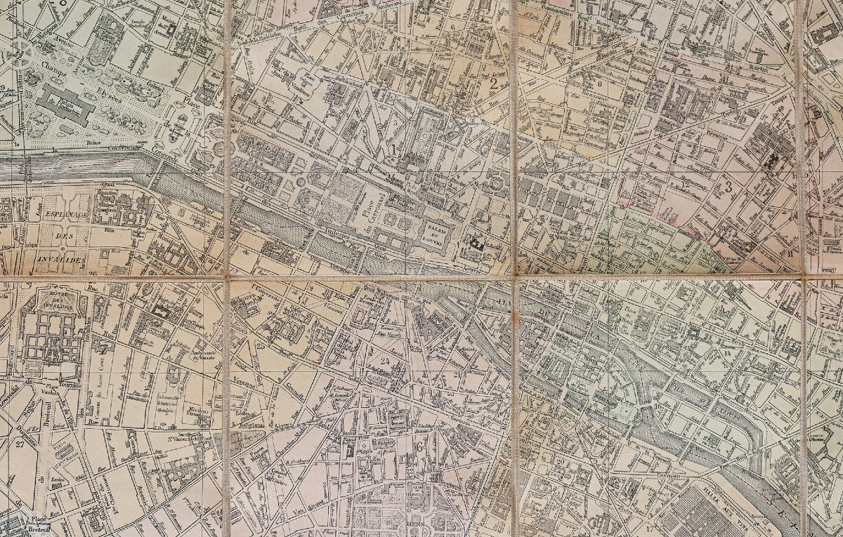 Large Map Of Paris-photo-4