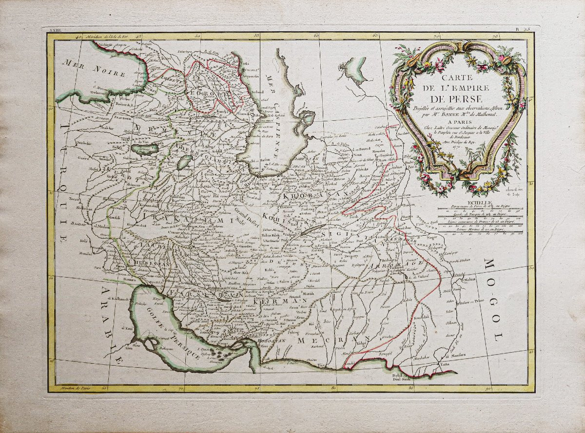 Ancient Geographical Map - Persian Empire-photo-2