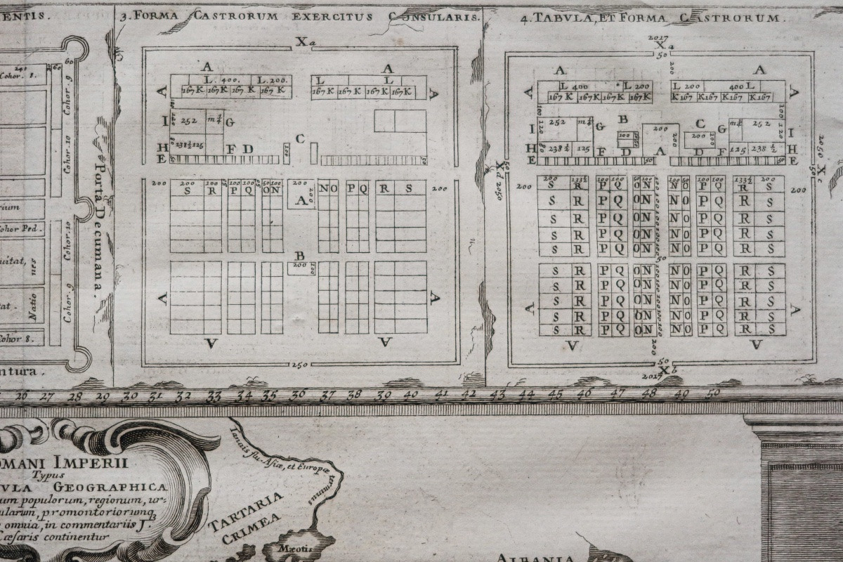 Carte ancienne – Empire romain-photo-3