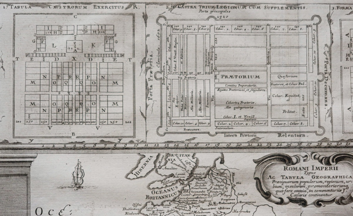 Carte ancienne – Empire romain-photo-4