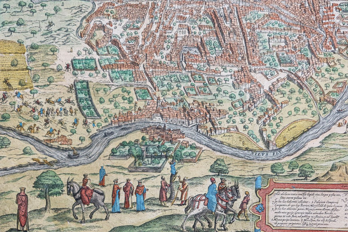 Gravure ancienne du Caire-photo-2